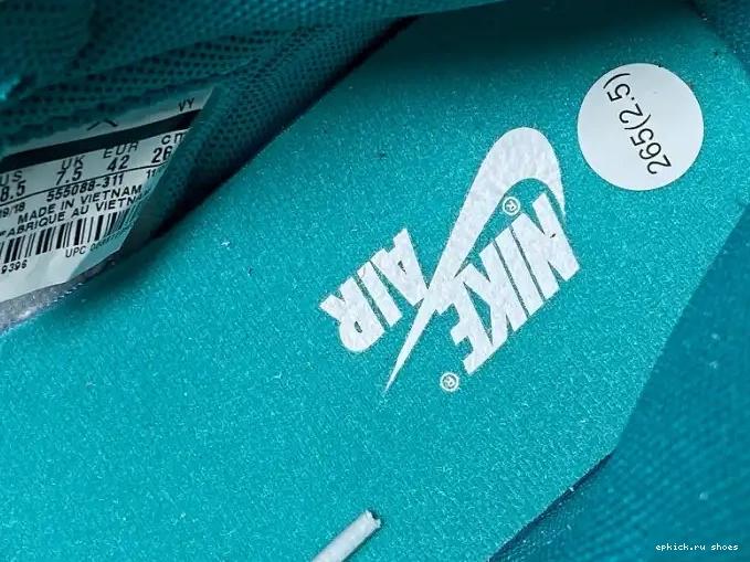 Rep OG Air Jordan 555088-311 Turbo 1 Retro Green High 0508